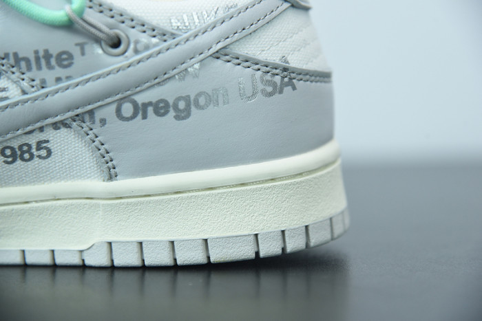 off-white x nike sb dunk low 04 of 50 ow white grey green dm1602-114