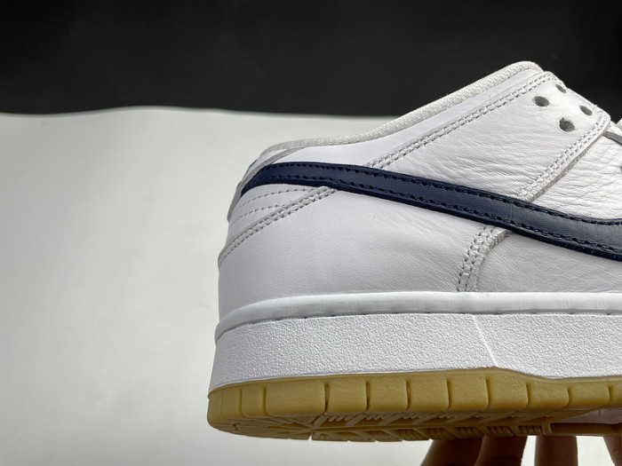 nike sb dunk low orange label white navy cz2249-100