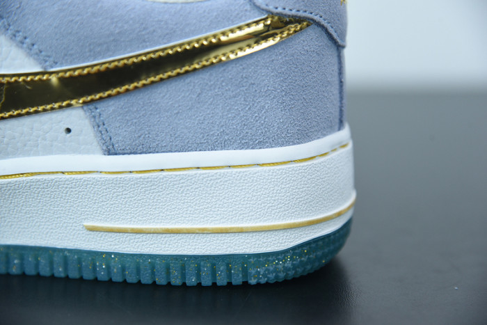 nike air force 1 07 an20 white psychic blue metallic gold ct9963-100