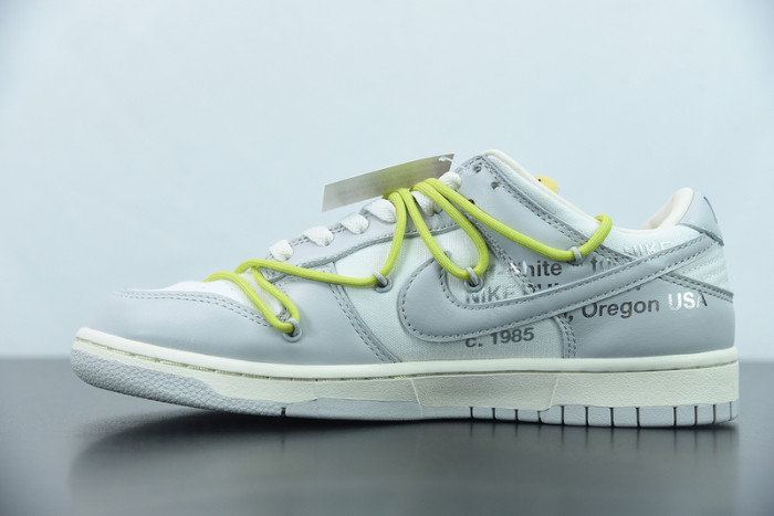 off-white x nike sb dunk low “08 of 50” ow dm1602-106