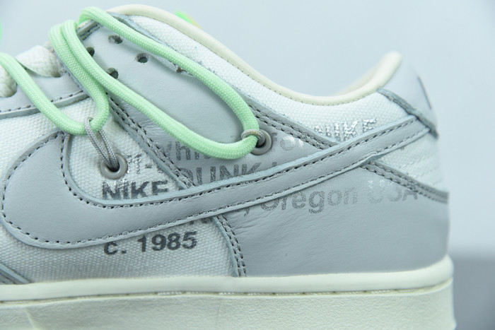 off-white x nike sb dunk low “07 of 50” ow dm1602-108