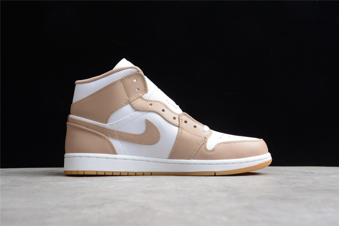 air jordan 1 mid tan gum 554724-271
