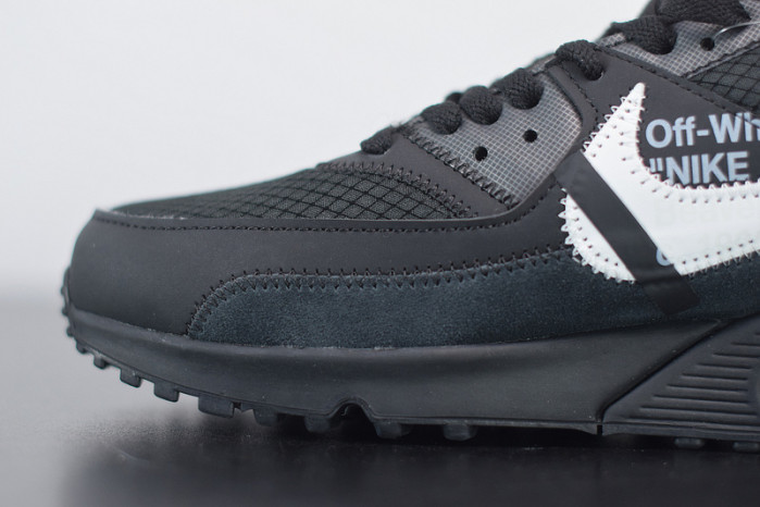 nike air max 90 off-white black aa7293-001