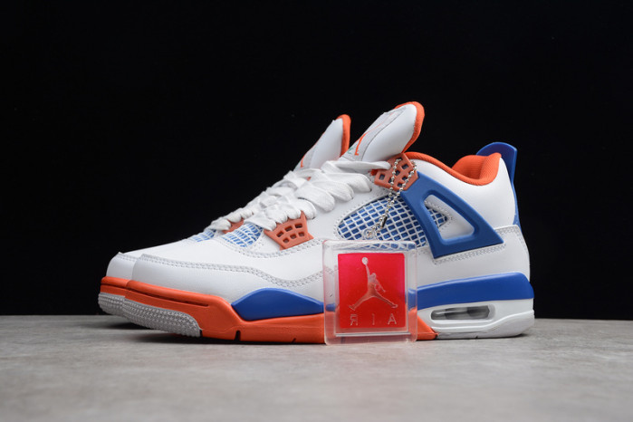air jordan 4 retro og white blue orange 308497-171