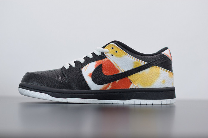 nike sb dunk low raygun tie-dye black bq6832-001
