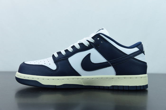 nike dunk low vintage navy dd1503-115