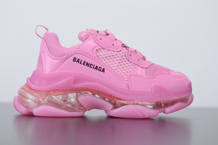 balcia triple s clear sole pink 544351 w2ga1 5760