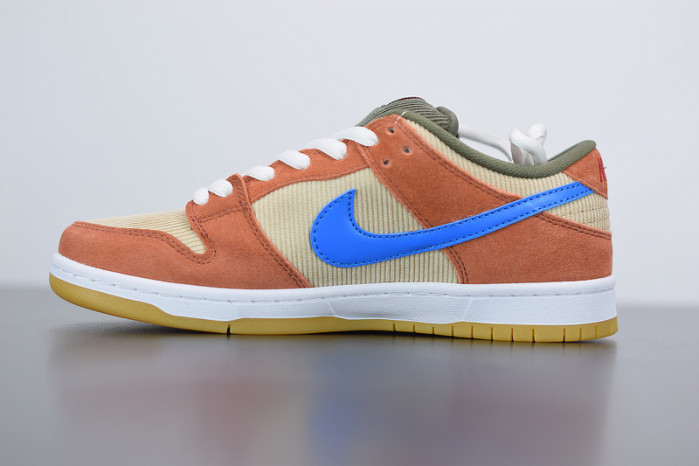 nike sb dunk low corduroy dusty peach bq6817-201