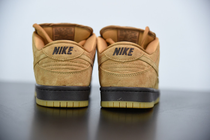nike sb dunk low “wheat mocha” bq6817-204