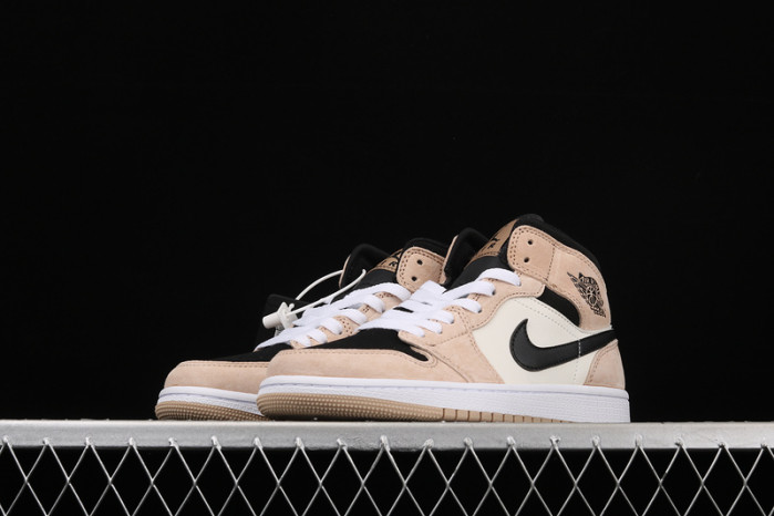 air jordan 1 mid barely orange bq6472-800