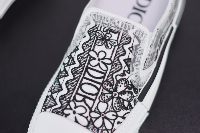 dor b23 oblique low top sneakers d016