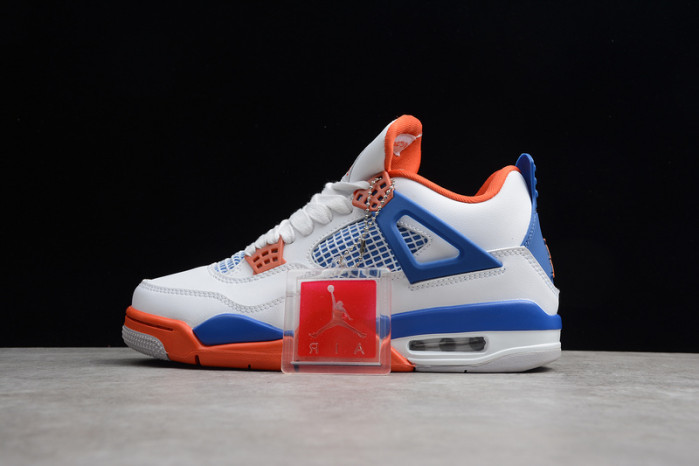 air jordan 4 retro og white blue orange 308497-171