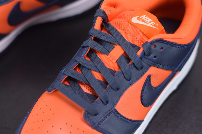 nike dunk low sp champ colors university orange marine cu1727-800