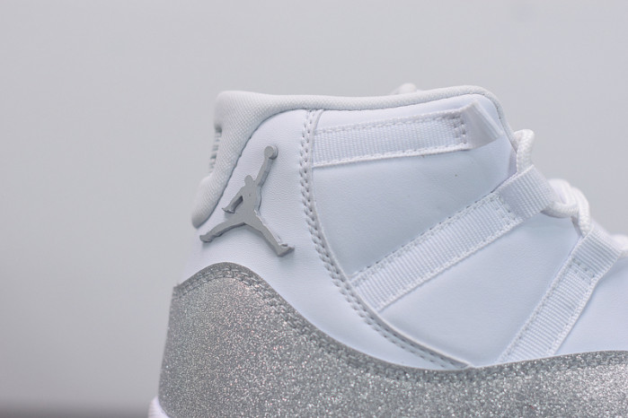 air jordan 11 retro white metallic silver ar0715-100