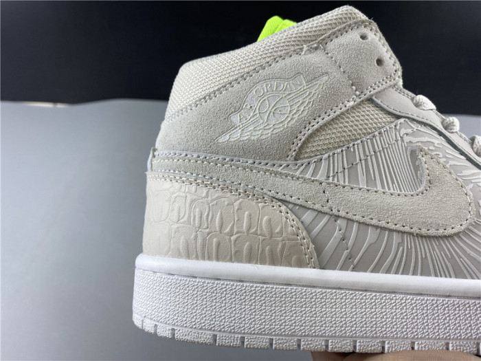 air jordan 1 mid vast grey ghost green cv3018-001