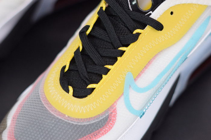 nike air max 2090 white speed yellow bleached aqua ct1091-100