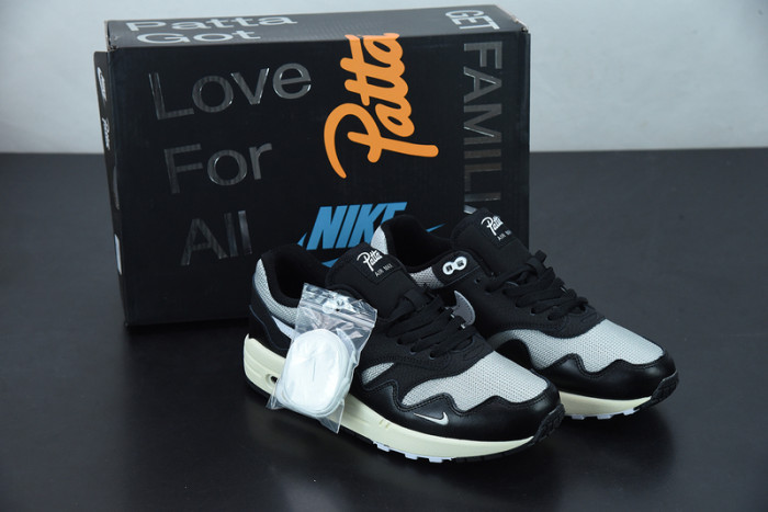 nike air max 1 patta waves black dq0299-001