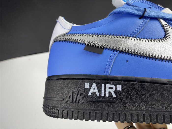 nike off-white x air force 1 low university blue ck0866-401