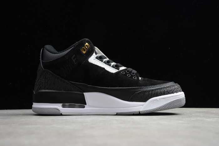 air jordan 3 retro tinker black cement gold ck4348-007
