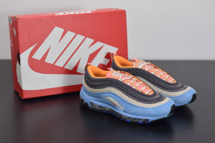 nike air max 97 corduroy light blue cq7512-462