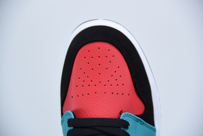 air jordan 1 mid bred multi-color 554724-125