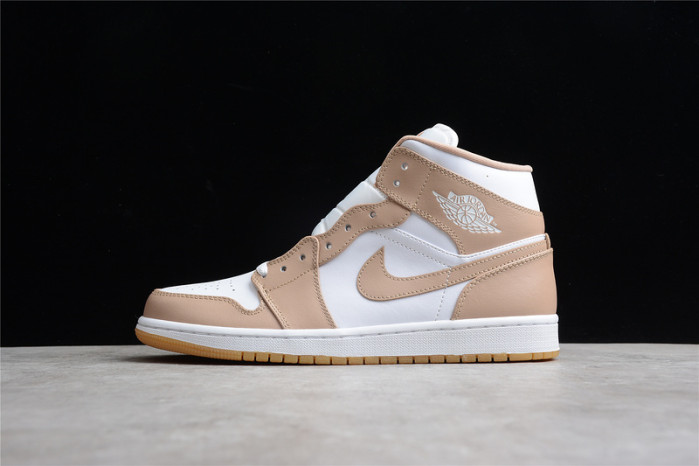 air jordan 1 mid tan gum 554724-271