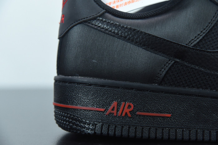 nike air force 1 low black red do6389-001