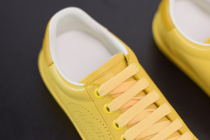 gci low top sneaker yellow g011