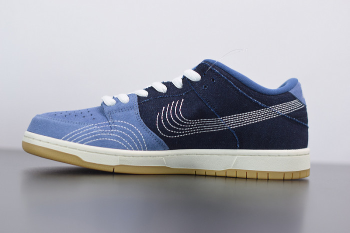 nike sb dunk low pro prm “denim gum” cv0316-400