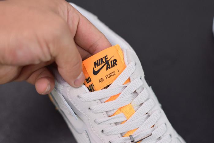 nike air force 1 shadow vast grey laser orange cu3446-001