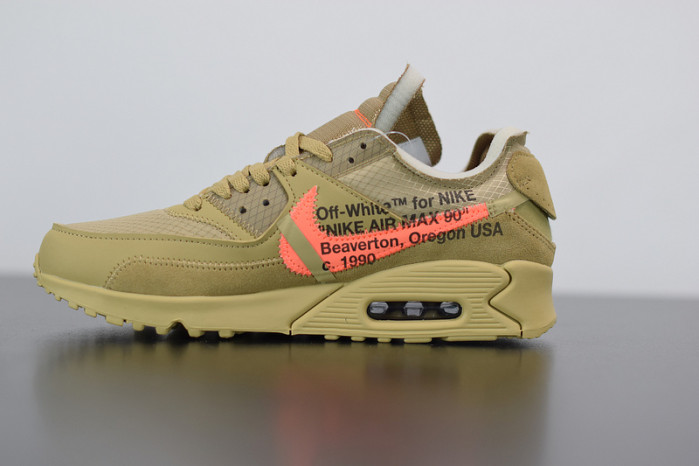 nike air max 90 off-white desert ore aa7293-200