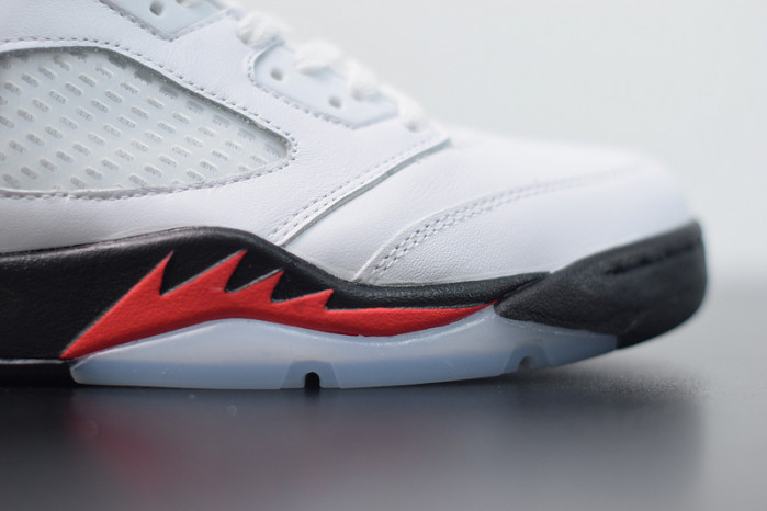 air jordan 5 retro fire red silver tongue da1911-102