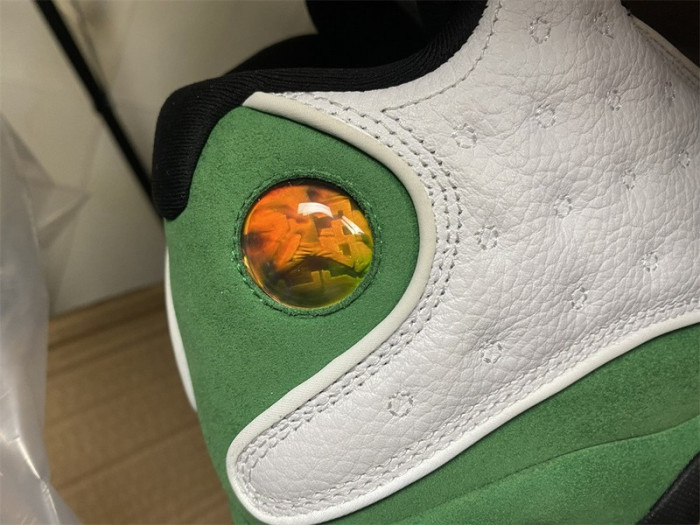 air jordan 13 retro white lucky green db6537-113