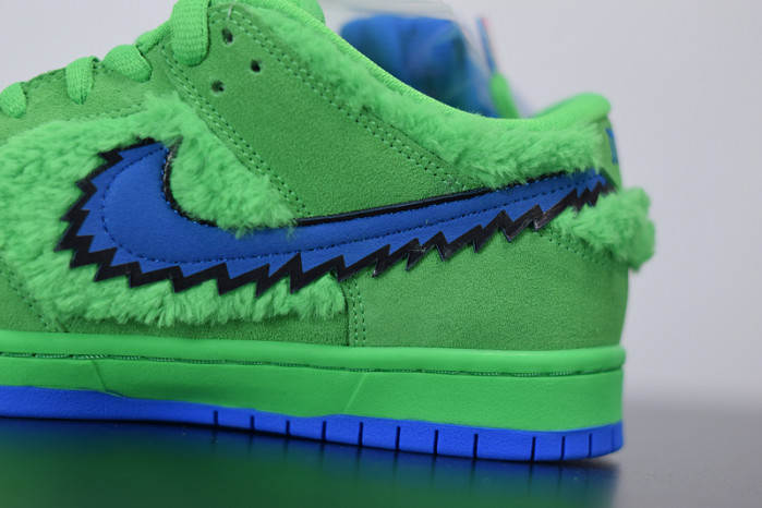 nike sb dunk low "grateful dead - green bear" cj5378-300