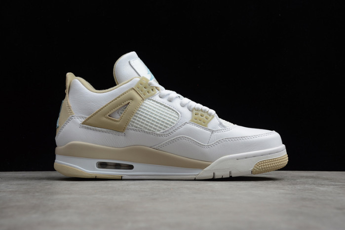 air jordan 4 gs linen 487724-118