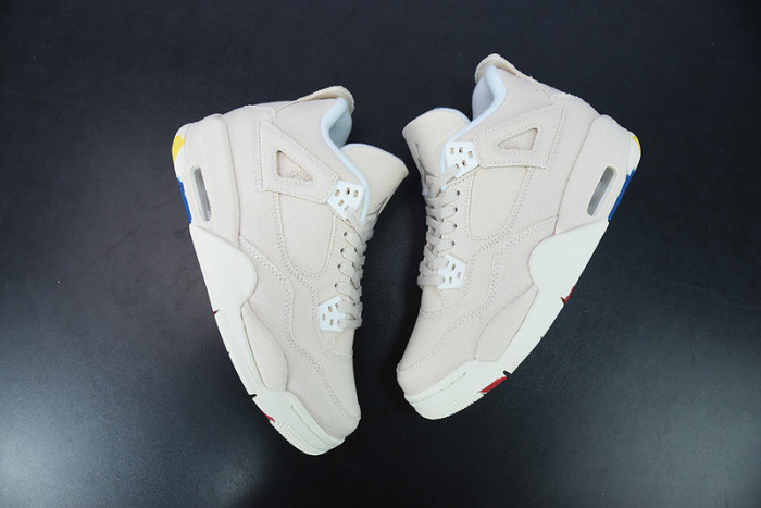 air jordan 4 retro blank canvas dq4909-100