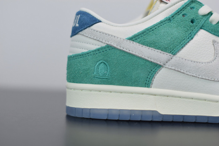 kasina x nike dunk low neptune green cz6501-101