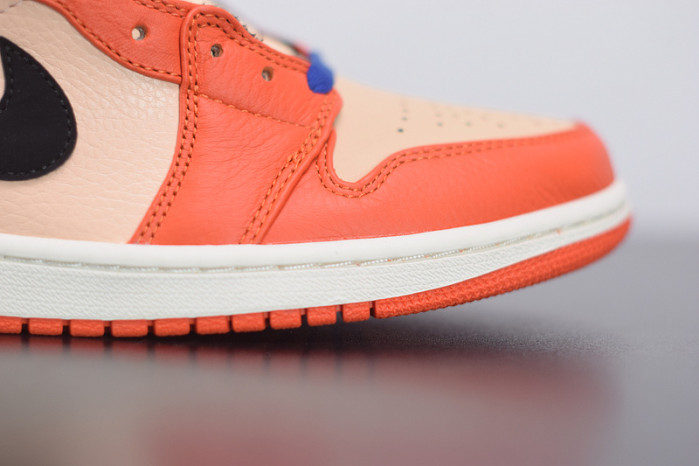 air jordan 1 mid team orange black 852542-800