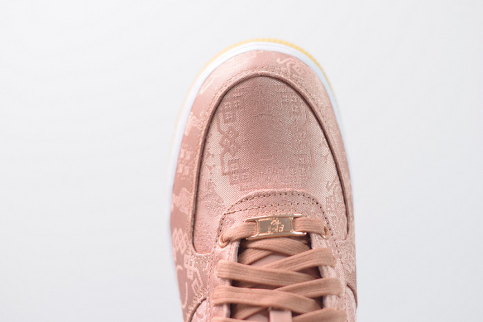 nike air force 1 low clot rose gold silk cj5290-600