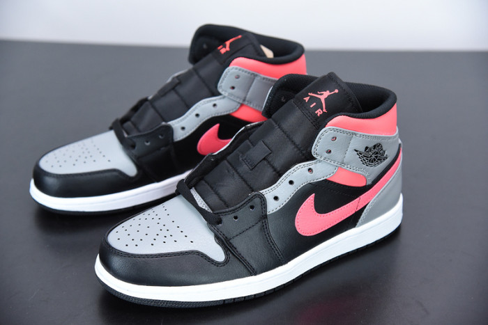 air jordan 1 mid “pink shadow” 554724-059