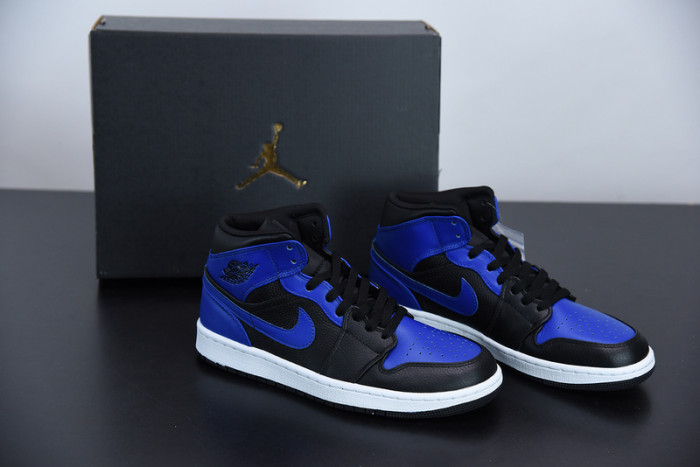 air jordan 1 mid “hyper royal” 554724-077