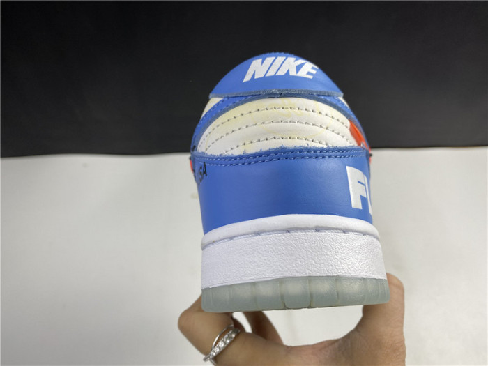 nike sb dunk low off-white blue ct0856-403