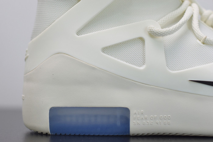 nike air fear of god 1 sail black ar4237-100