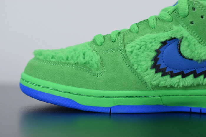 nike sb dunk low "grateful dead - green bear" cj5378-300