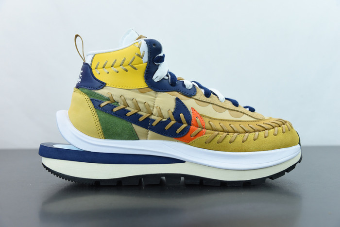 nike vaporwaffle sacai jean paul gaultier sesame blue dh9186-200