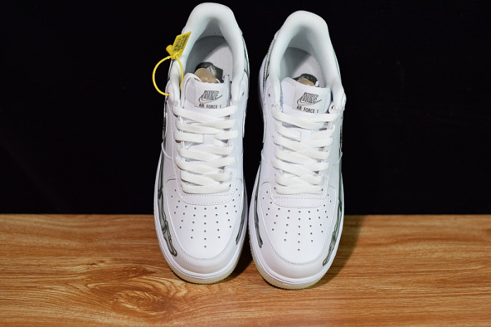 nike air force 1 low skeleton halloween bq7541-100