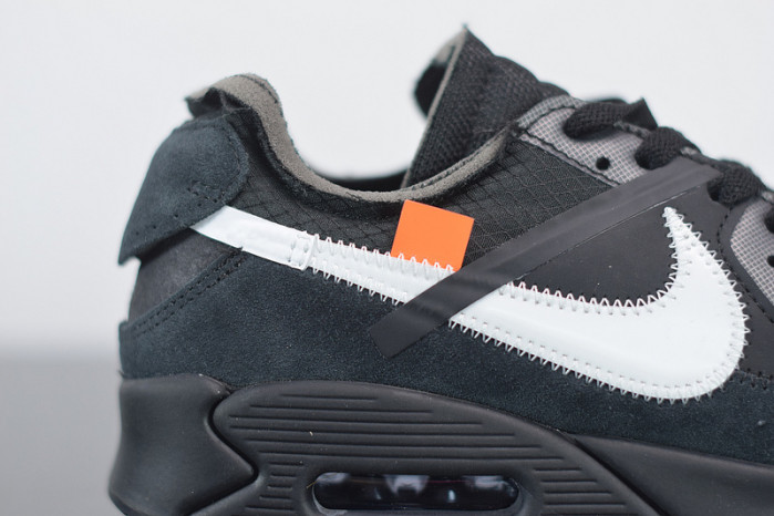nike air max 90 off-white black aa7293-001