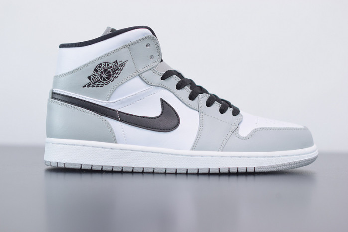 air jordan 1 mid light smoke grey 554724-092