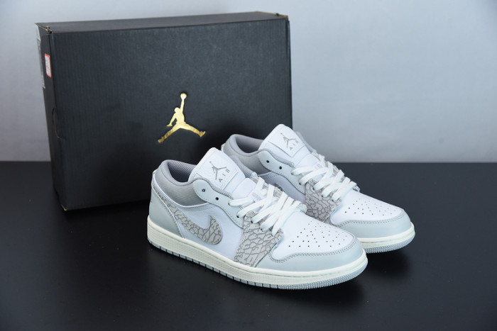 air jordan 1 low prm smoke grey elephant dh4269-100
