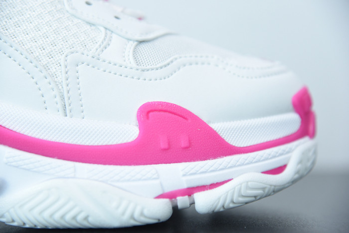 balcia triple s sneaker fluo pink white